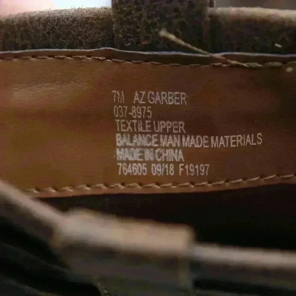 ANKLE BOOTS SIZE 7M ARIZONA WOMENS BOOTIE, BROWN MEMORY FOAM, BLOCK HEEL - Picture 4 of 10